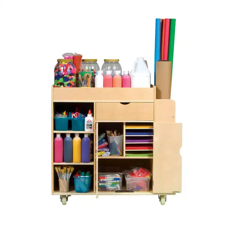 Chariot d'activités artistiques pour enfants Guidecraft