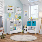 Meuble de rangement pour jouets RiverRidge Kids' Catch-All 24 avec 2 casiers et 2 compartiments de rangement