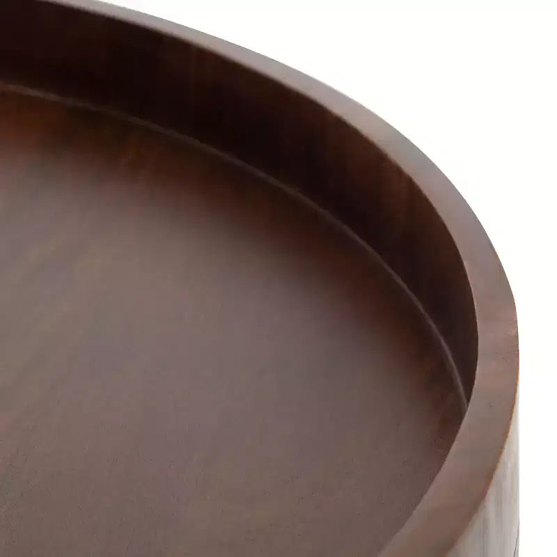 Table basse ronde en bois Kate and Laurel Avery