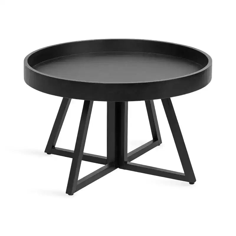 Table basse ronde en bois Kate and Laurel Avery