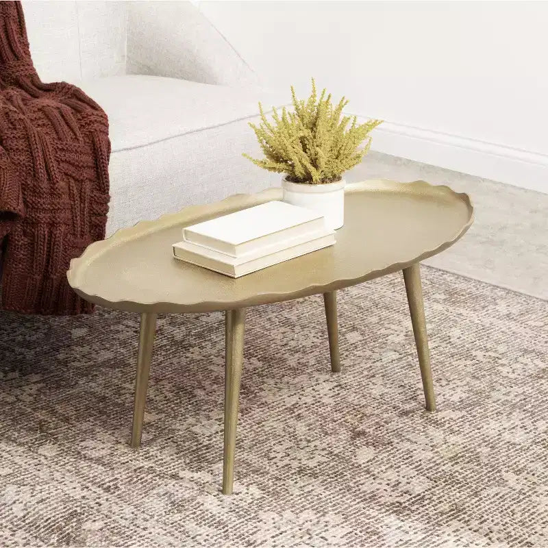Table basse ovale Alessia de Kate and Laurel