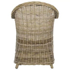 Fauteuil club Zane - SEA7006A - Gris - Safavieh