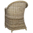 Fauteuil club Zane - SEA7006A - Gris - Safavieh