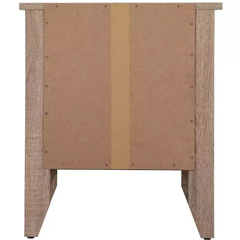 Passion Furniture Lennox table de chevet 1 tiroir (61 cm H x 53 cm L x 46 cm P)