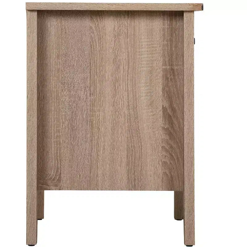 Passion Furniture Lennox table de chevet 1 tiroir (61 cm H x 53 cm L x 46 cm P)