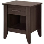 Passion Furniture Lennox table de chevet 1 tiroir (61 cm H x 53 cm L x 46 cm P)