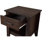 Passion Furniture Lennox table de chevet 1 tiroir (61 cm H x 53 cm L x 46 cm P)