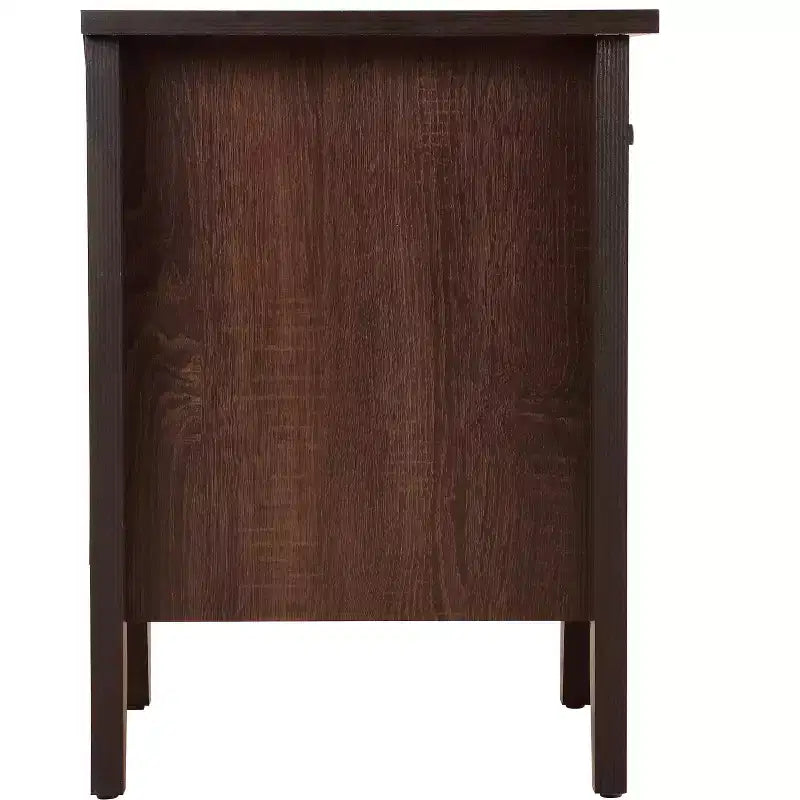Passion Furniture Lennox table de chevet 1 tiroir (61 cm H x 53 cm L x 46 cm P)