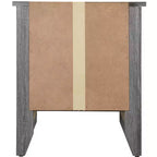 Passion Furniture Lennox table de chevet 1 tiroir (61 cm H x 53 cm L x 46 cm P)