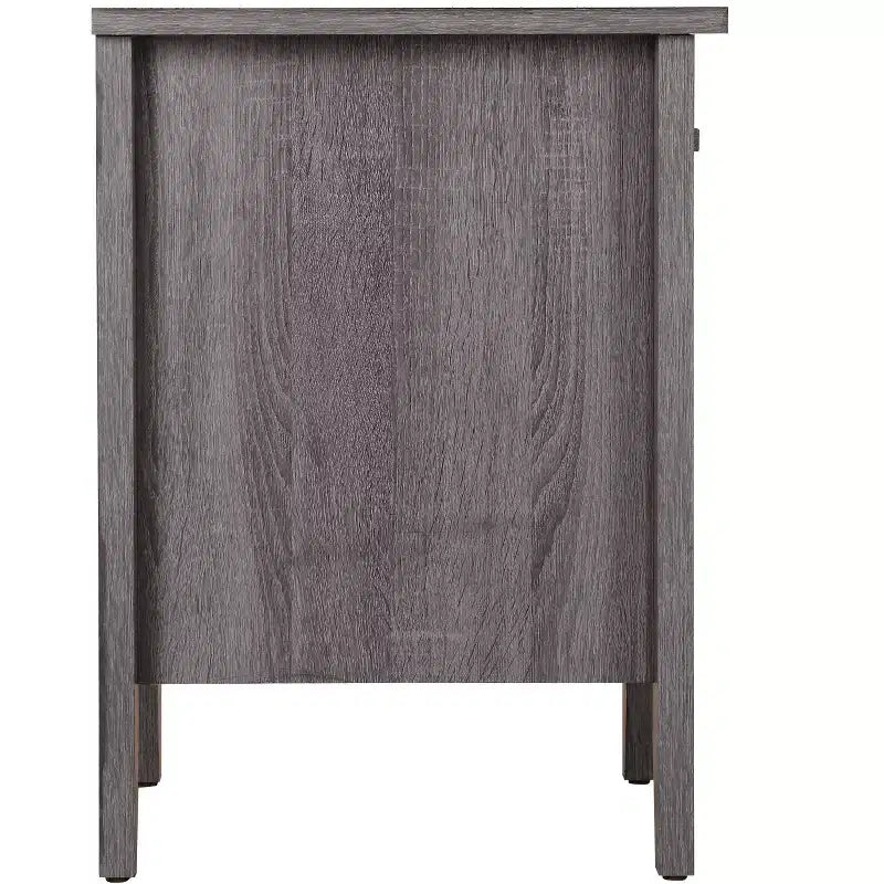 Passion Furniture Lennox table de chevet 1 tiroir (61 cm H x 53 cm L x 46 cm P)
