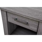 Passion Furniture Lennox table de chevet 1 tiroir (61 cm H x 53 cm L x 46 cm P)