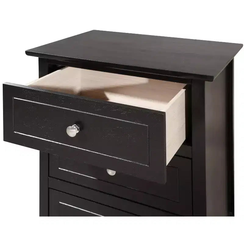 Table de chevet à 3 tiroirs Daniel Passion Furniture (63,5 cm H x 48,26 cm L x 38,1 cm P)