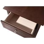 Table de chevet à 3 tiroirs Daniel Passion Furniture (63,5 cm H x 48,26 cm L x 38,1 cm P)
