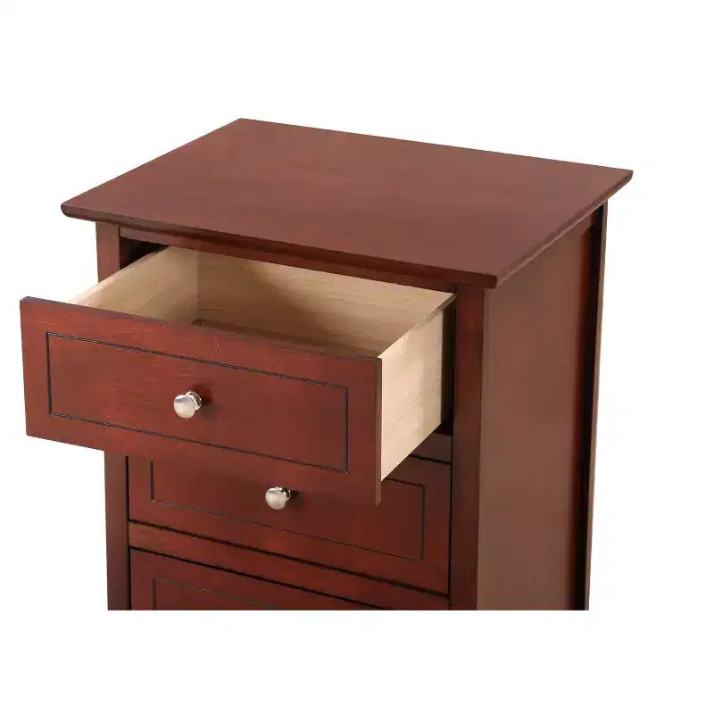 Table de chevet à 3 tiroirs Daniel Passion Furniture (63,5 cm H x 48,26 cm L x 38,1 cm P)