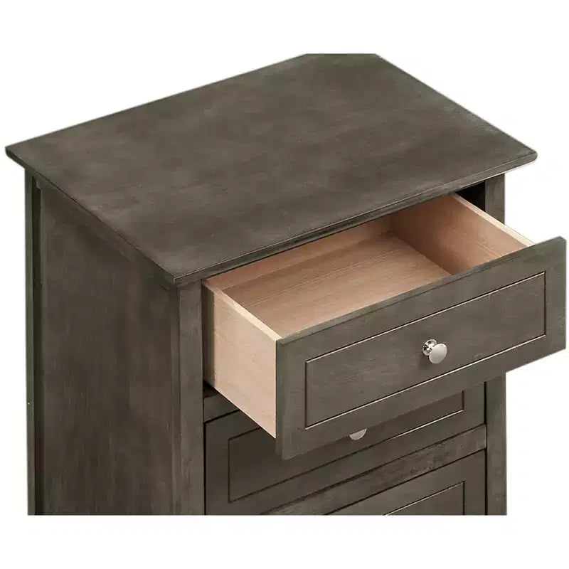 Table de chevet à 3 tiroirs Daniel Passion Furniture (63,5 cm H x 48,26 cm L x 38,1 cm P)