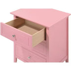 Table de chevet à 3 tiroirs Daniel Passion Furniture (63,5 cm H x 48,26 cm L x 38,1 cm P)