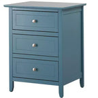 Table de chevet à 3 tiroirs Daniel Passion Furniture (63,5 cm H x 48,26 cm L x 38,1 cm P)