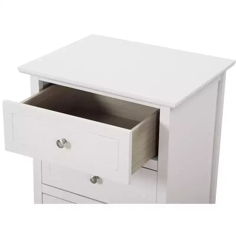 Table de chevet à 3 tiroirs Daniel Passion Furniture (63,5 cm H x 48,26 cm L x 38,1 cm P)
