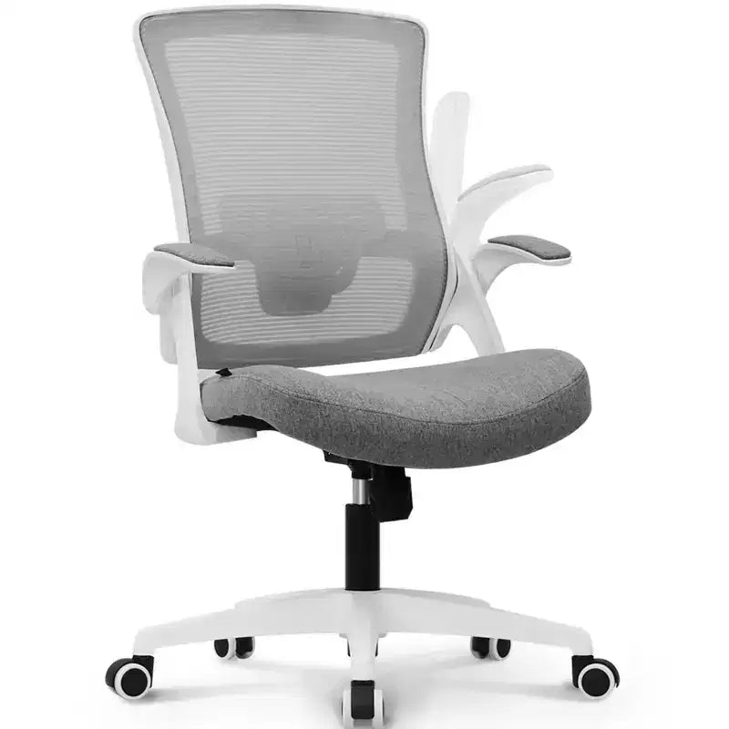Chaise de bureau ergonomique pivotante NEO avec appui-tête, support lombaire et hauteur réglable