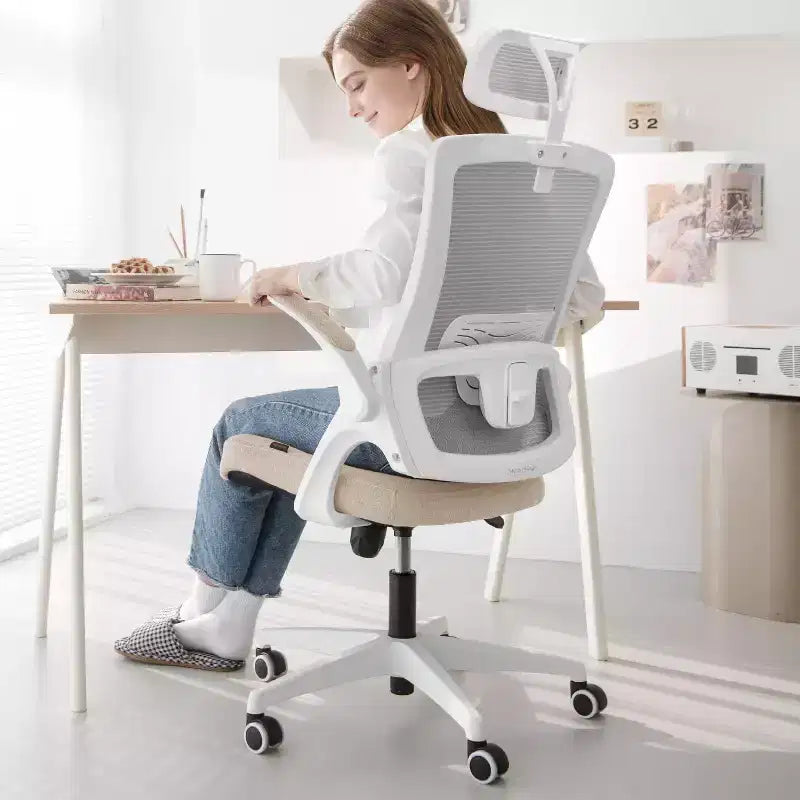 NEO Chair Swivel Ergonomic Office Chair with Headrest Lumbar Support Adjustable Height