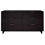 Commode double large à 6 tiroirs Granville Modern - Manhattan Comfort