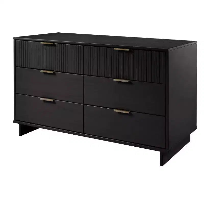 Commode double large à 6 tiroirs Granville Modern - Manhattan Comfort