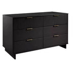 Commode double large à 6 tiroirs Granville Modern - Manhattan Comfort