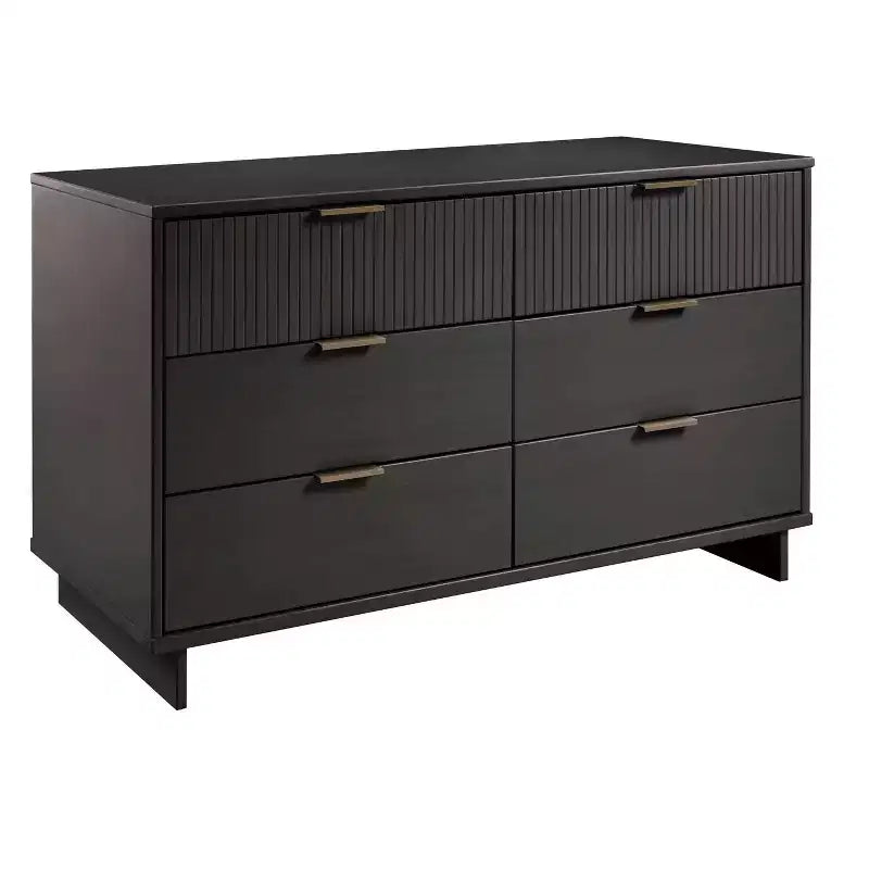 Commode double large à 6 tiroirs Granville Modern - Manhattan Comfort