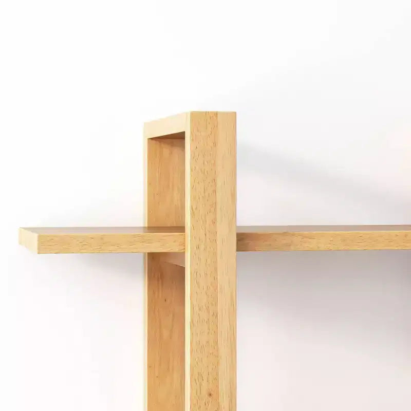 Étagère murale flottante réglable en bois massif 32 - Nathan James