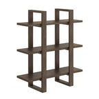 32 Solid Wood Adjustable Floating Wall Shelf - Nathan James