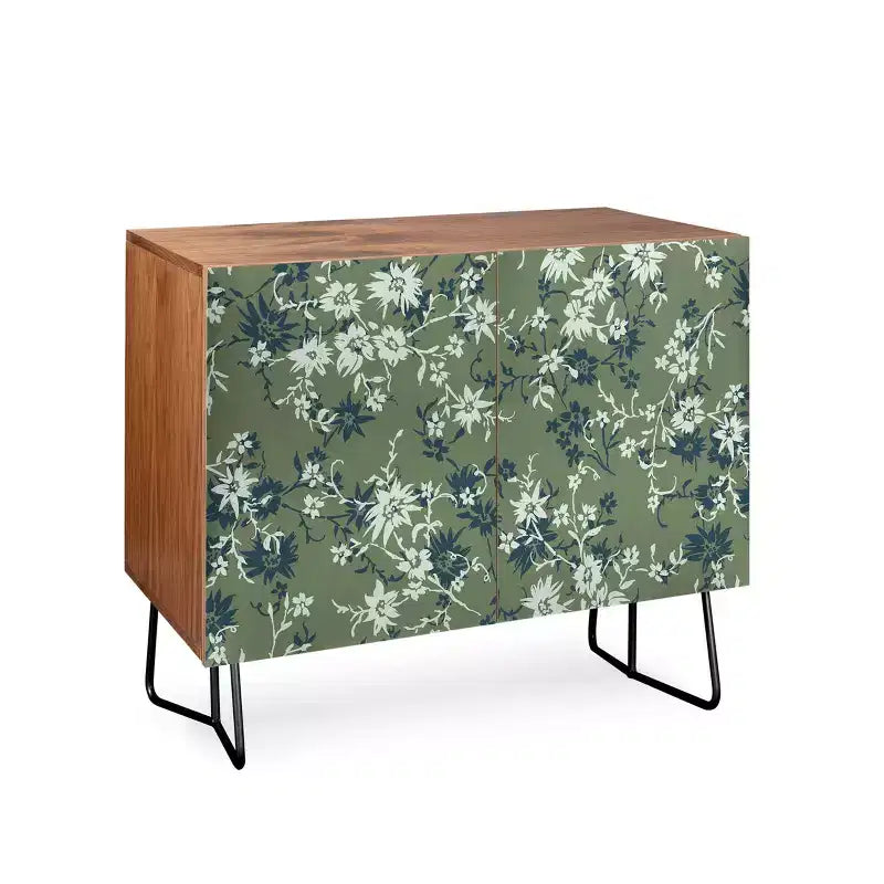 Crédence Wagner Campelo Florada Walnut - Deny Designs