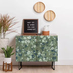 Crédence Wagner Campelo Florada Walnut - Deny Designs