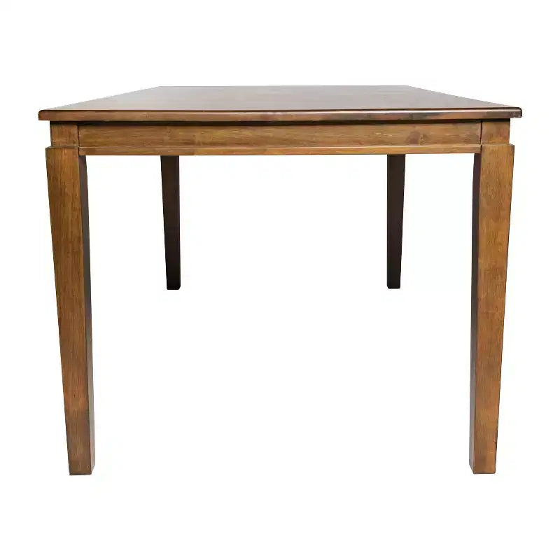 Table à manger en bois Merrick Lane avec pieds fuselés