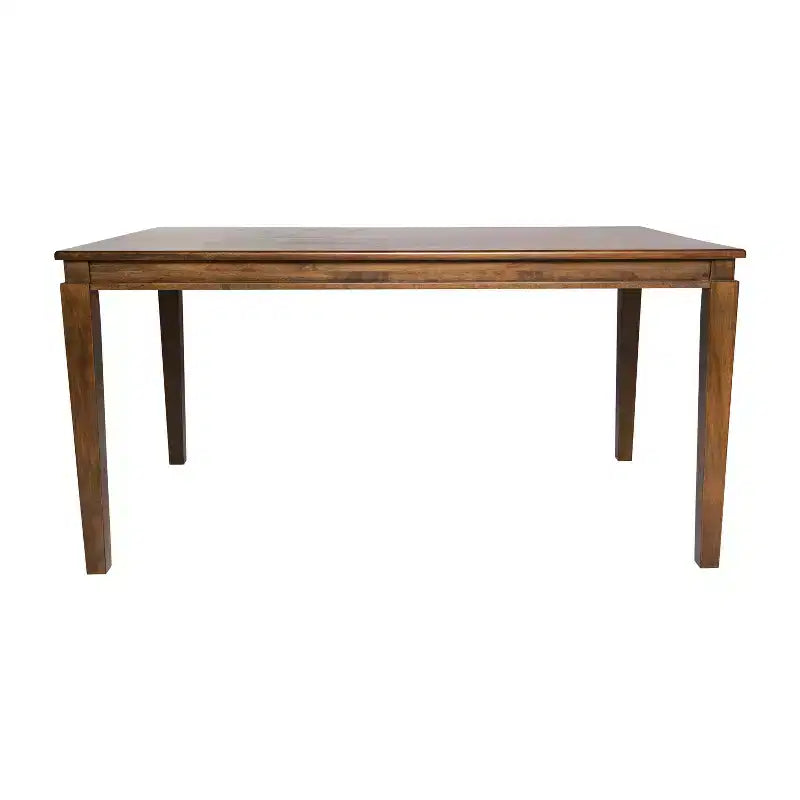 Table à manger en bois Merrick Lane avec pieds fuselés