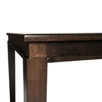 Table à manger en bois Merrick Lane avec pieds fuselés