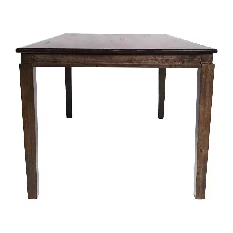 Table à manger en bois Merrick Lane avec pieds fuselés