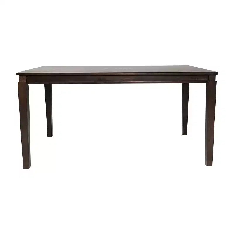 Table à manger en bois Merrick Lane avec pieds fuselés