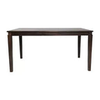Table à manger en bois Merrick Lane avec pieds fuselés
