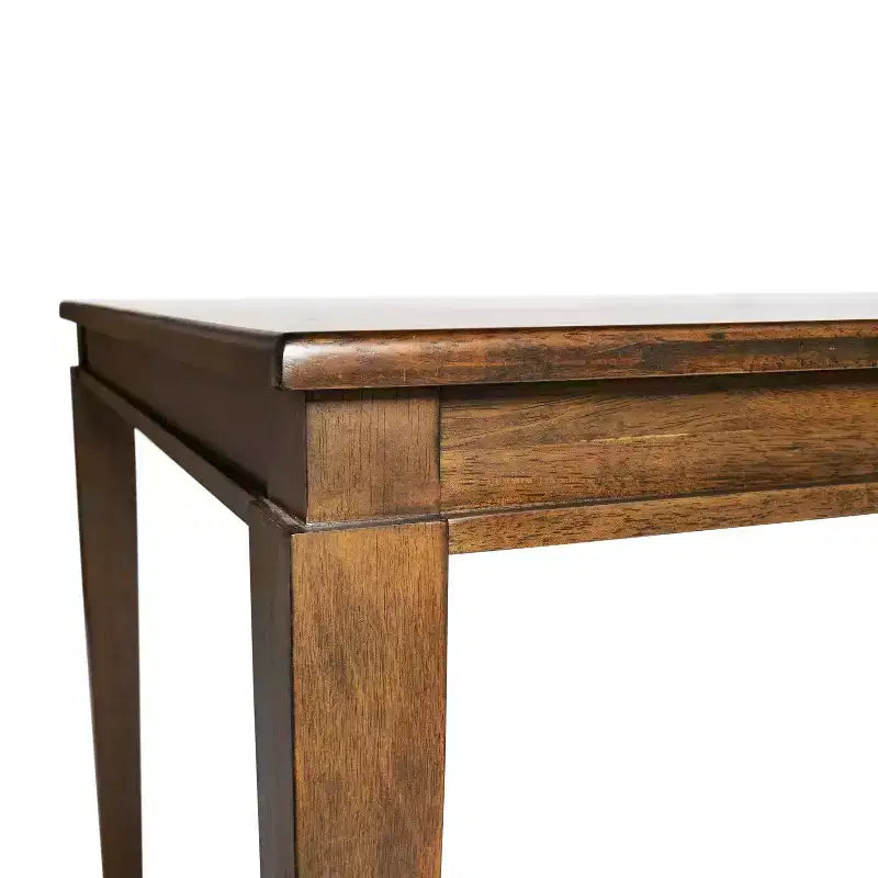 Table à manger en bois Merrick Lane avec pieds fuselés