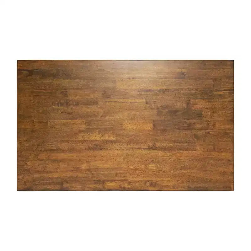 Table à manger en bois Merrick Lane avec pieds fuselés