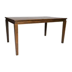 Merrick Lane Wooden Dining Table with Tapered Legs