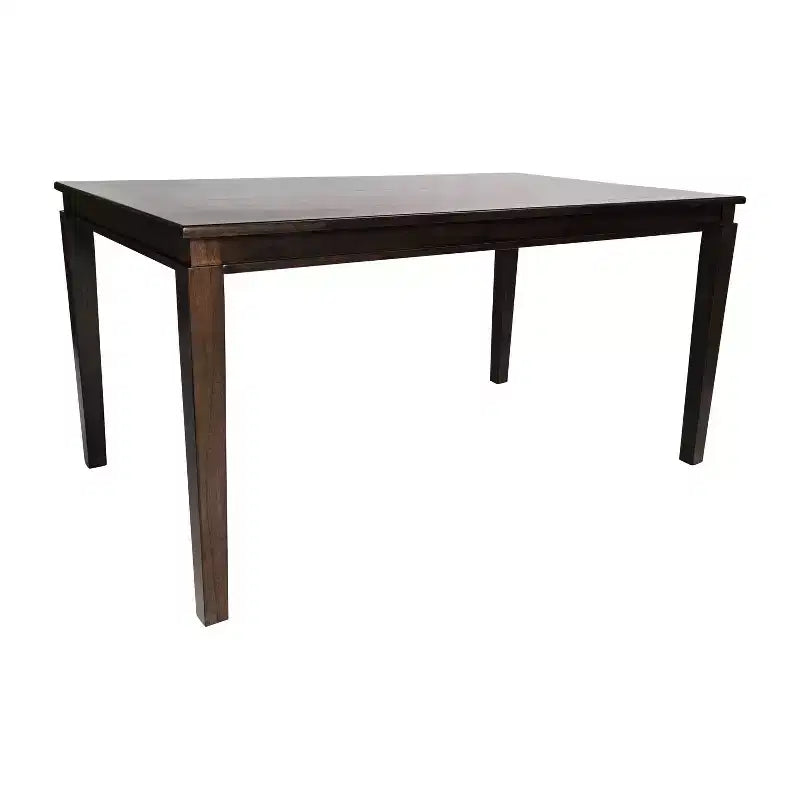 Table à manger en bois Merrick Lane avec pieds fuselés