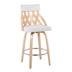 York Upholstered Counter Height Barstool - LumiSource
