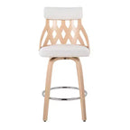 Tabouret de bar rembourré York de hauteur comptoir - LumiSource