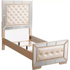 Passion Furniture Lits jumeaux avec panneaux Hollywood Hills