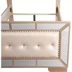 Passion Furniture Lits jumeaux avec panneaux Hollywood Hills