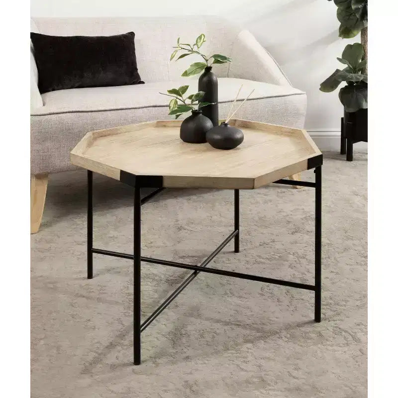 Table basse en bois Kate and Laurel Occonor