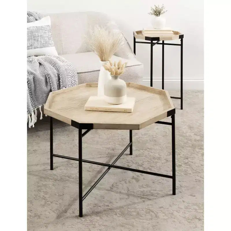 Table basse en bois Kate and Laurel Occonor