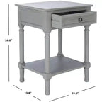 Table d'appoint à 1 tiroir Tate - ACC5714 - Safavieh