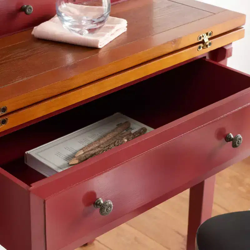 Bureau pliant à 7 tiroirs Abigail - AMH6520 - Safavieh Couture
